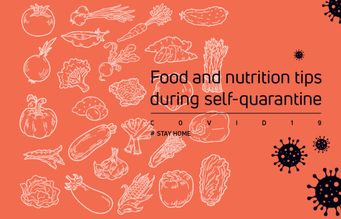Food and nutrition tips during self-quarantine