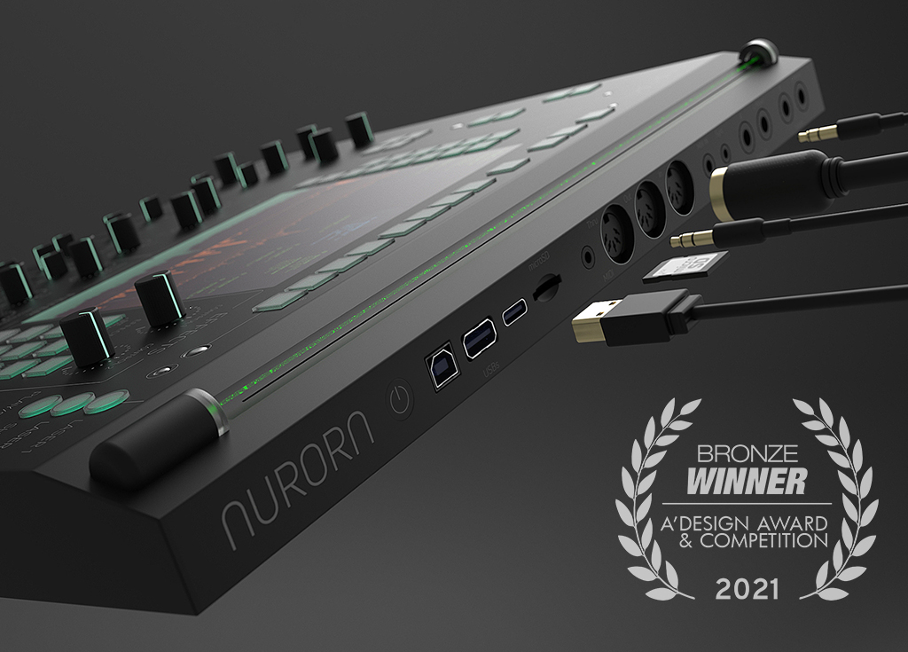 MOHAMAD MONTAZERI WON A BRONZE PRIZE IN A’ DESIGN AWARD AND COMPETITION FOR “AURORA”