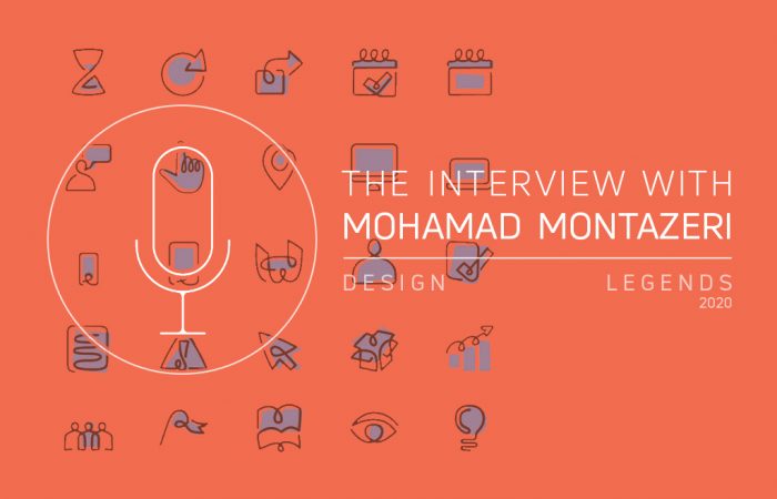 THE DESIGNE LEGENDS HAD AN INTERVIEW WITH MOHAMAD MONTAZERI